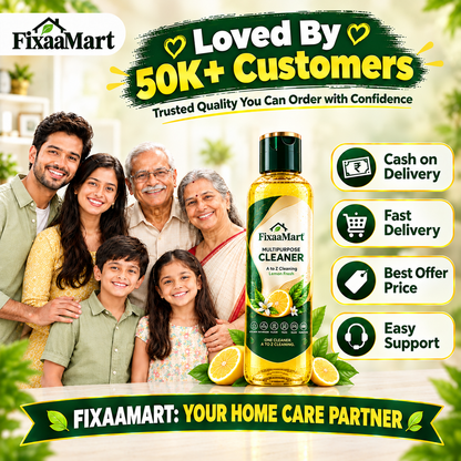 FixaaMart Multipurpose Cleaner | Lemon Fresh – { Pack of 4 }