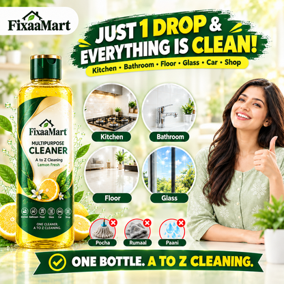 FixaaMart Multipurpose Cleaner | Lemon Fresh – { Pack of 4 }